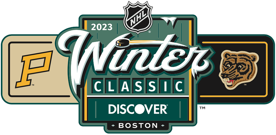 NHL Winter Classic 2023 Matchup Logo iron on heat transfer
